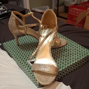 Michael Kors Sparkling Gold Women's Heels